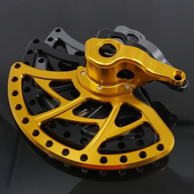 DEFUMP PROCNC Front Brake Disc Rotor Guard Brake Disc Cover Protector Fit for Surron Ultra Bee (Black) - Image 5